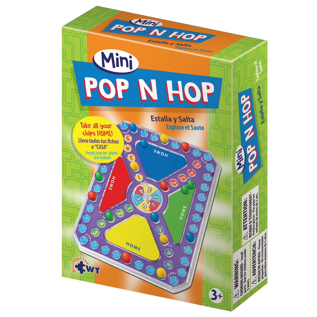 Games Hub Travel Pop & Hop Board Game – PoundFun™