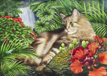 A Cats Paradise 300 Piece Jigsaw Puzzle