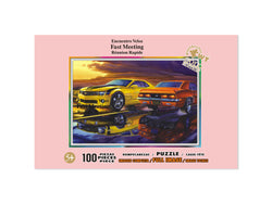 Fast Meeting 100 Piece Jigsaw Puzzle