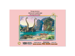 Jurassic Landscape 100 Piece Jigsaw Puzzle