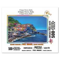 Jigsaw Puzzle Cinque Terre, Italy 500 piece