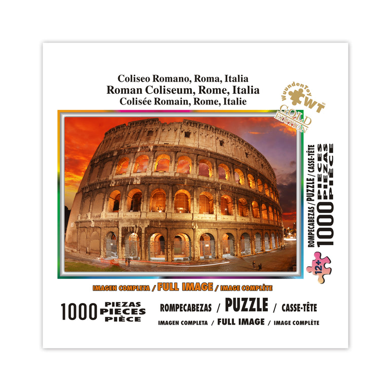 Jigsaw Puzzle Roman Coliseum, Rome, Italy 1000 piece