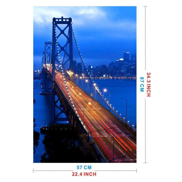 Jigsaw Puzzle San Francisco Bridge 1500 piece