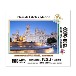 Jigsaw Puzzle Plaza de Cibeles, Madrid 1500 piece