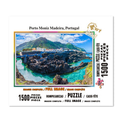 Jigsaw Puzzle Porto Moniz Madeira, Portugal 1500 piece