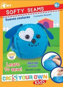 Cre8 Your Own Softy Seams Doggy Stuffed Plush DIY Sew