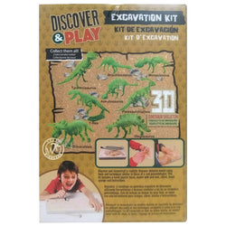 Dinosaur Excavation Kit Stem Fossil "Monoclonius"