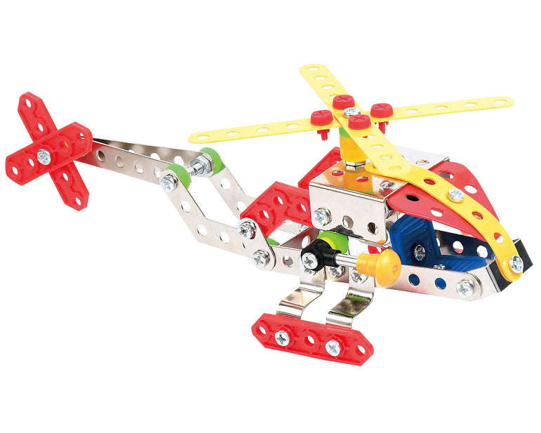 Helicopter Metal Assembly Kit Toy