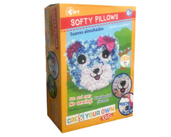 Cre8 Your Own Softy Pillows Bear Stuffed Plush