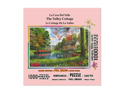 The Valley Cottage 1000 Piece Jigsaw Puzzle