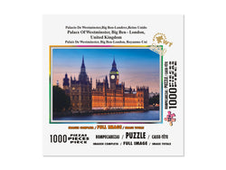 Palace of Westminster Big Ben - London United Kingdom 1000 Piece Jigsaw Puzzle