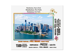 Manhattan NY 1500 Piece Jigsaw Puzzle