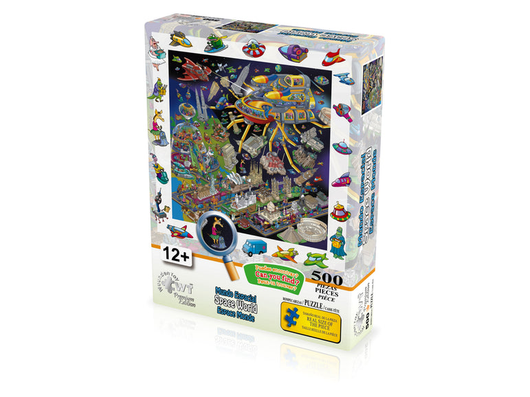 Space World 500 Piece Jigsaw Puzzle
