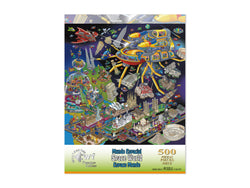 Space World 500 Piece Jigsaw Puzzle