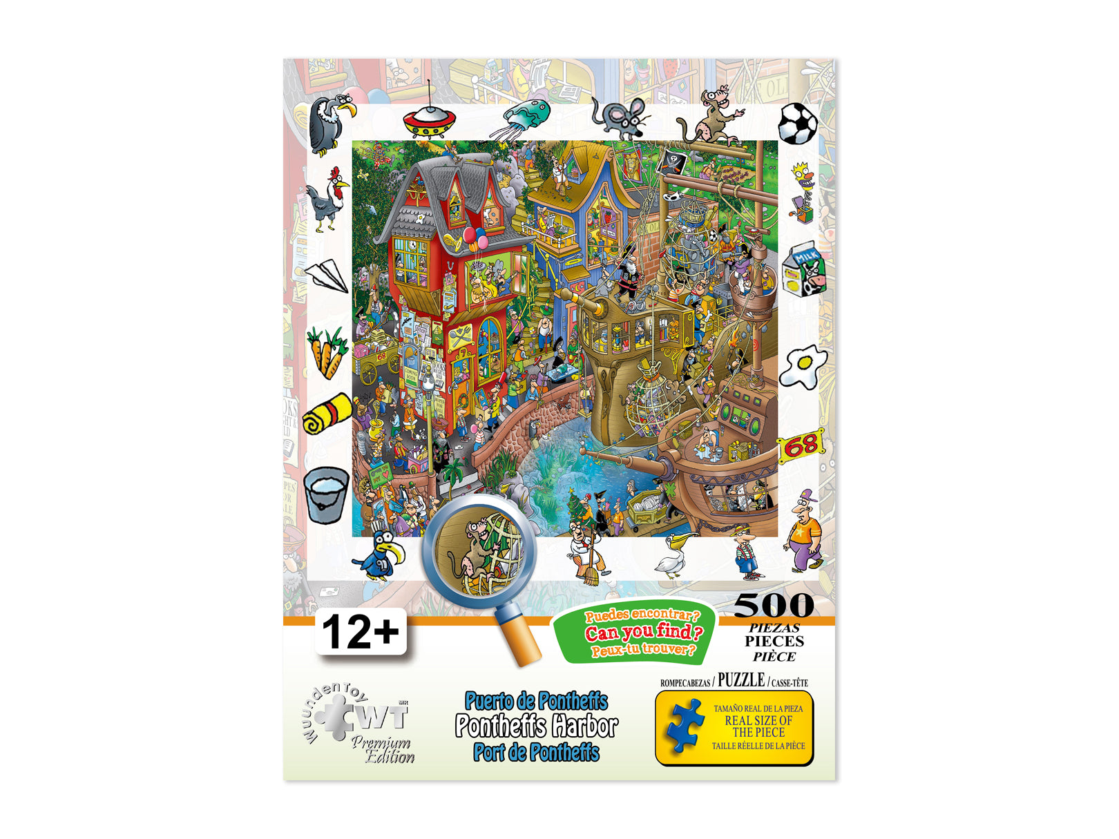 Educa Puerto Escondido - jigsaw puzzle of 500 pieces