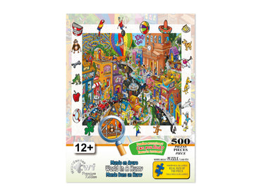 World in a Hurry 500 Piece Jigsaw Puzzle