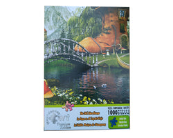The House in the Old Shoe Premium Edition 1000 Piece Jigsaw Puzzle