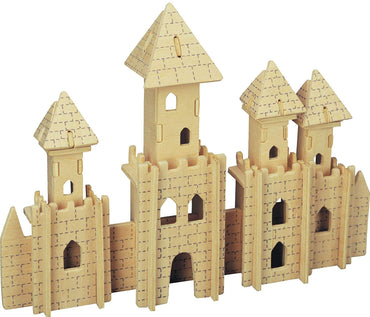 Castle STEM Brain Teasers 3D Wooden Puzzles
