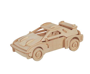 Little Car STEM Brain Teasers 3D Wooden Puzzle