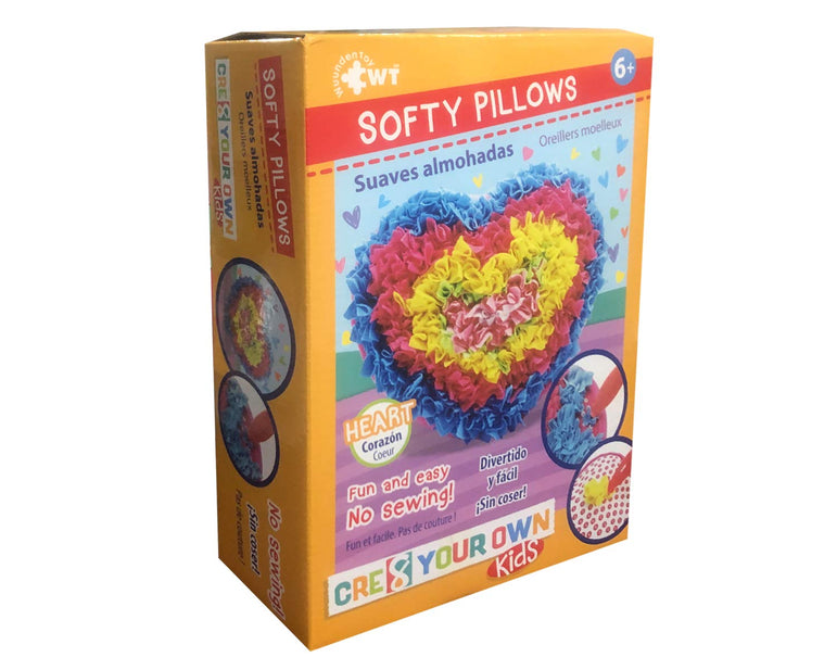 Cre8 Your Own Softy Pillows Heart Stuffed Plush