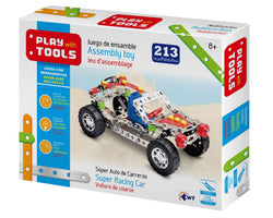 "Super Racing Car" Metal Building Kit Toy