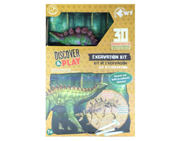 Stegosaurus Dinosaur Excavation Tools-Wooden