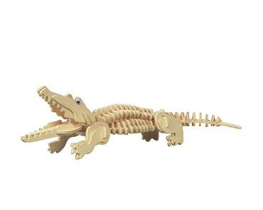 Little Crocodile STEM Brain Teasers 3D Wooden Animal Puzzles