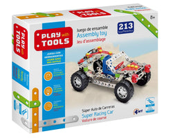 "Super Racing Car" Metal Building Kit Toy