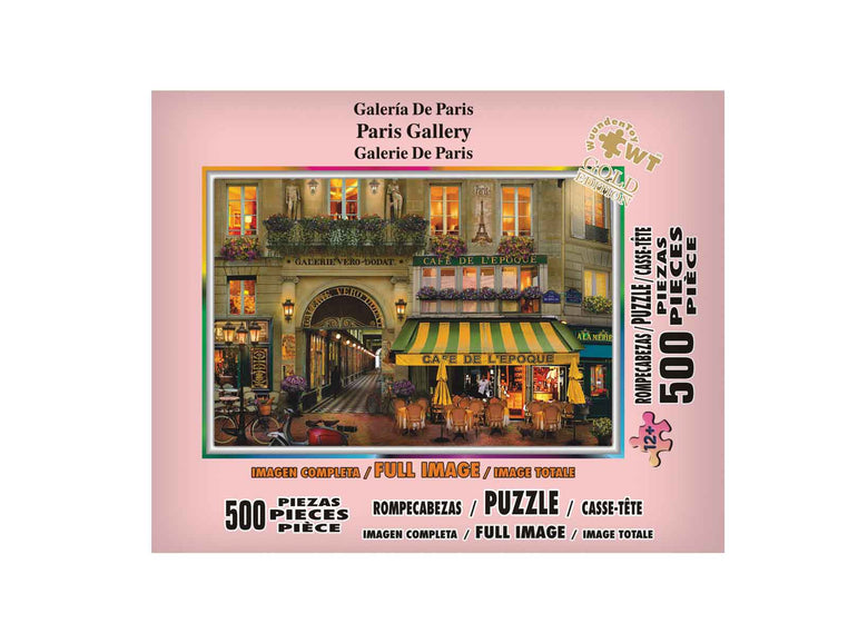 Paris Gallery 500 Piece Jigsaw Puzzle