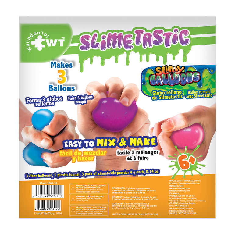 Slimy Balloons DIY Slime kit set
