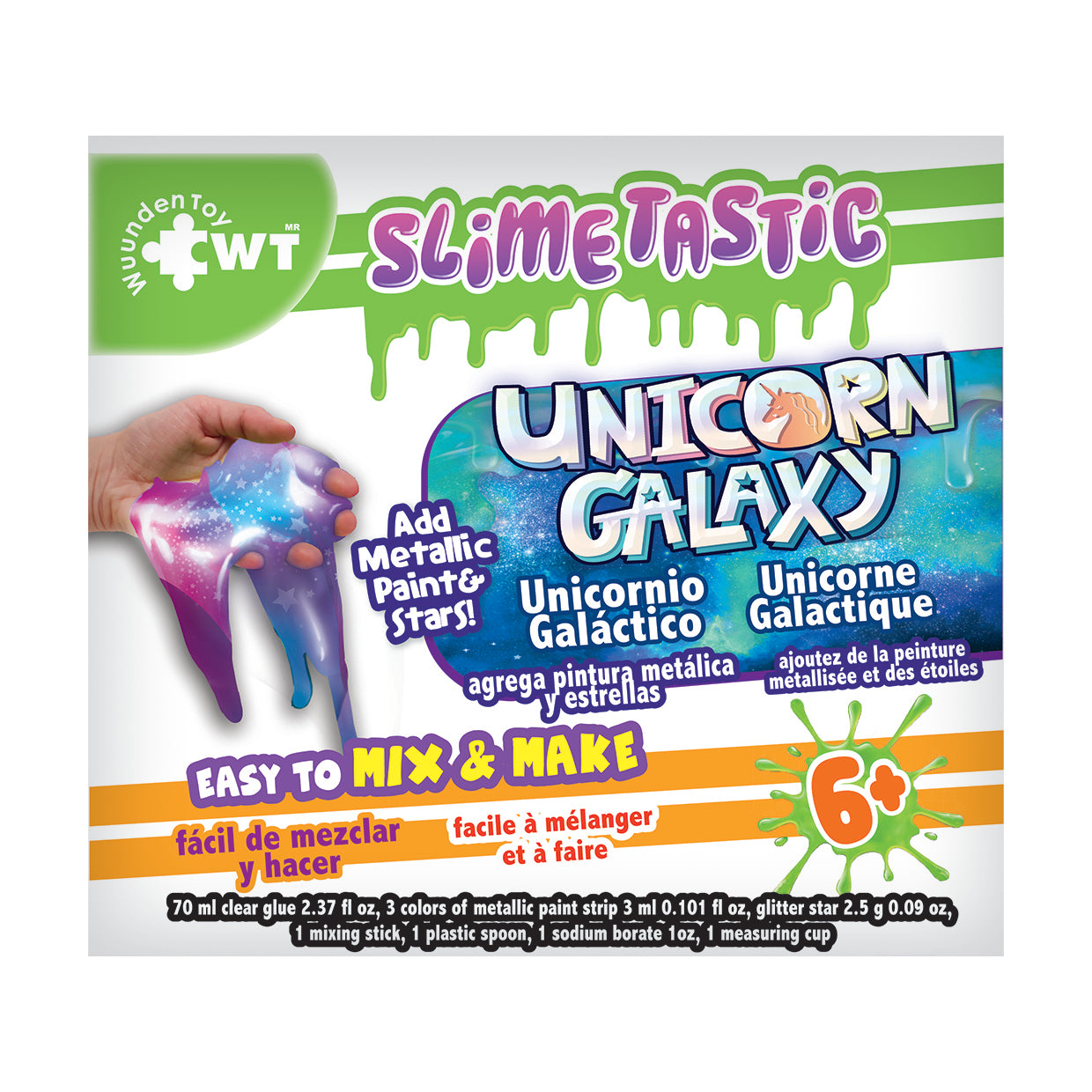 Unicorn Galaxy DIY Slime kit set